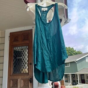 SRP $60 Tank Top in Emerald Green
